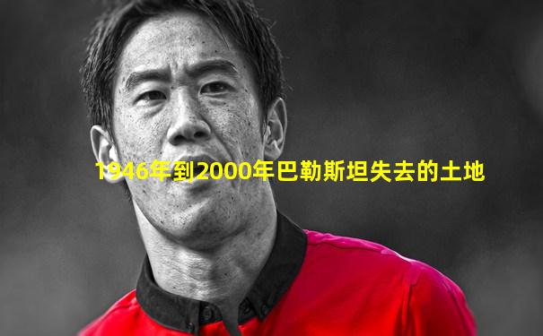 1946年到2000年巴勒斯坦失去的土地