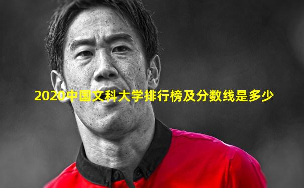 2020中国文科大学排行榜及分数线是多少