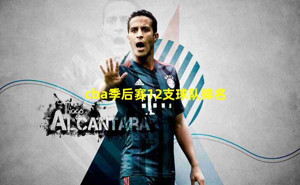 cba季后赛12支球队排名